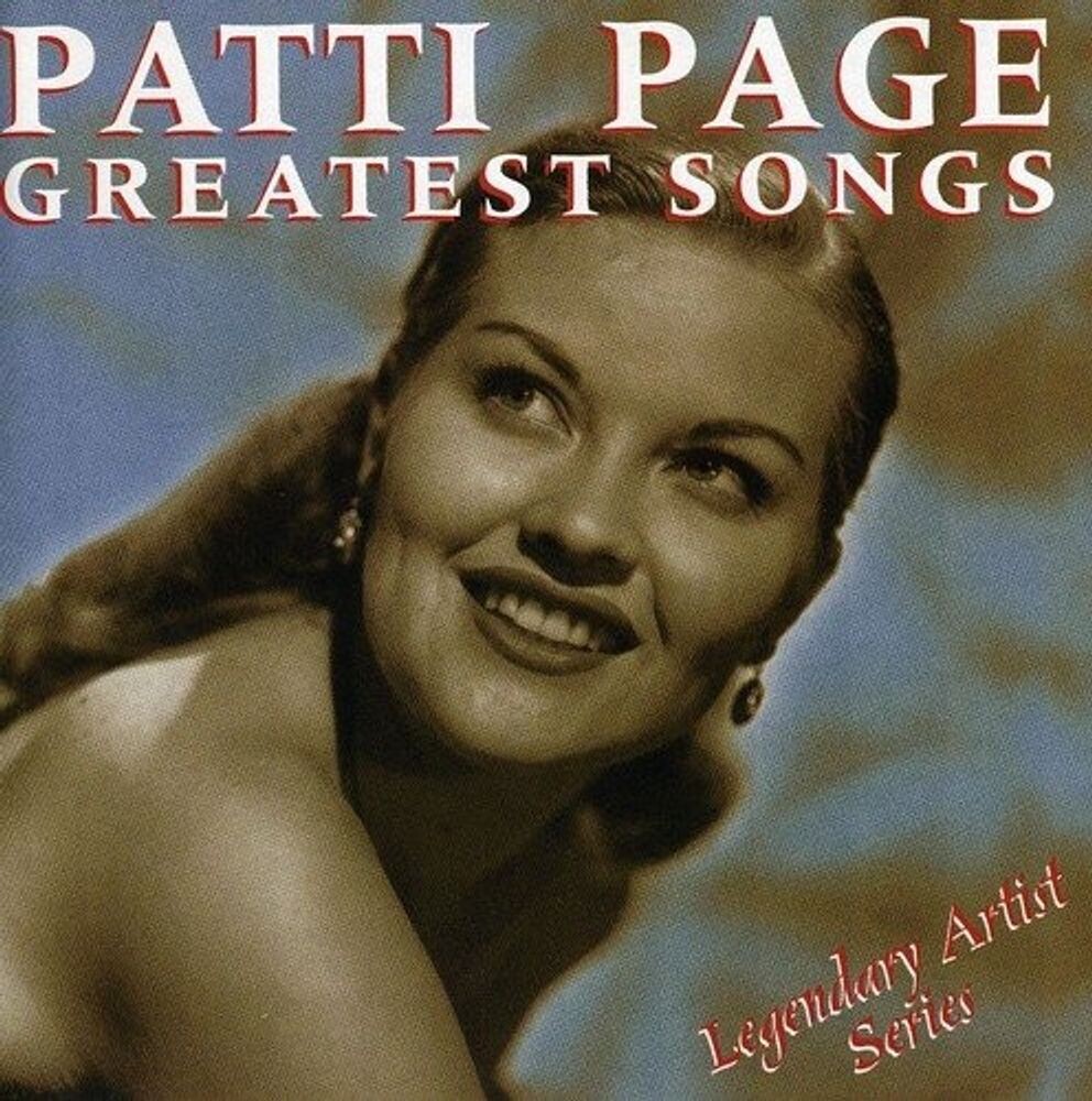 Диск CD Greatest Songs - Patti Page
Диск CD Greatest Songs - Patti Page