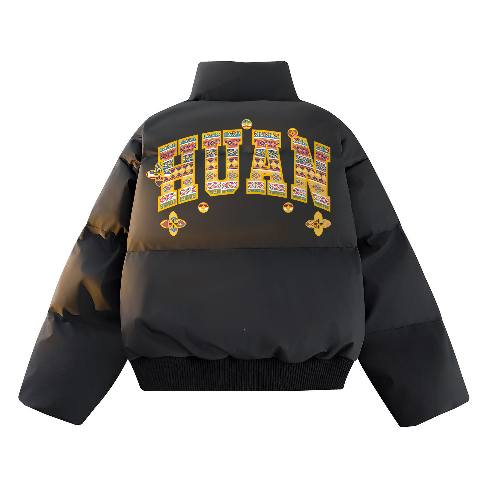 Пуховик Unisex Stand Collar утепленный стеганый HUANQIU, черный
Пуховик Unisex Stand Collar утепленный стеганый HUANQIU, черный