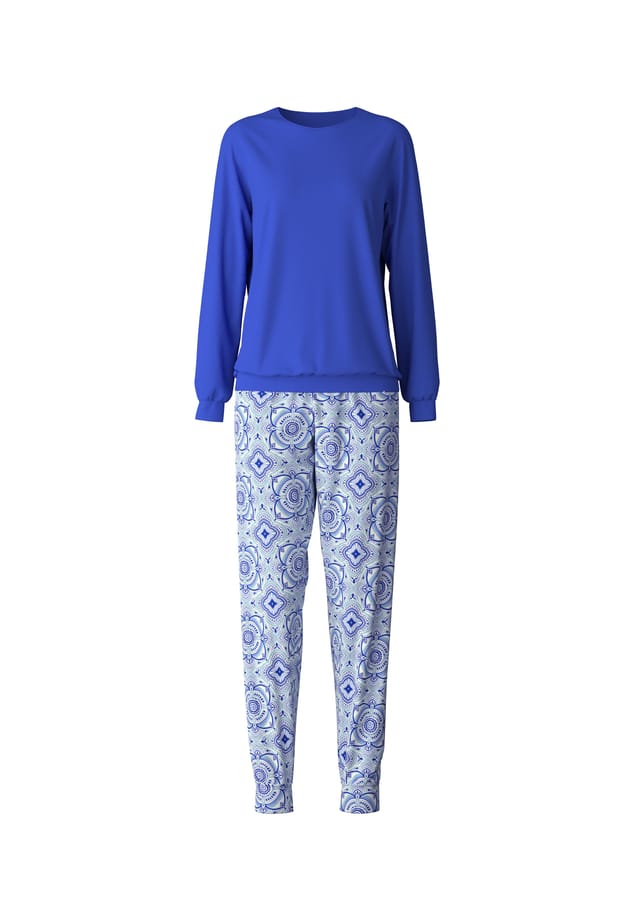 Манжеты пижамы африканские мечты Calida, голубой
Манжеты пижамы африканские мечты Calida, голубой