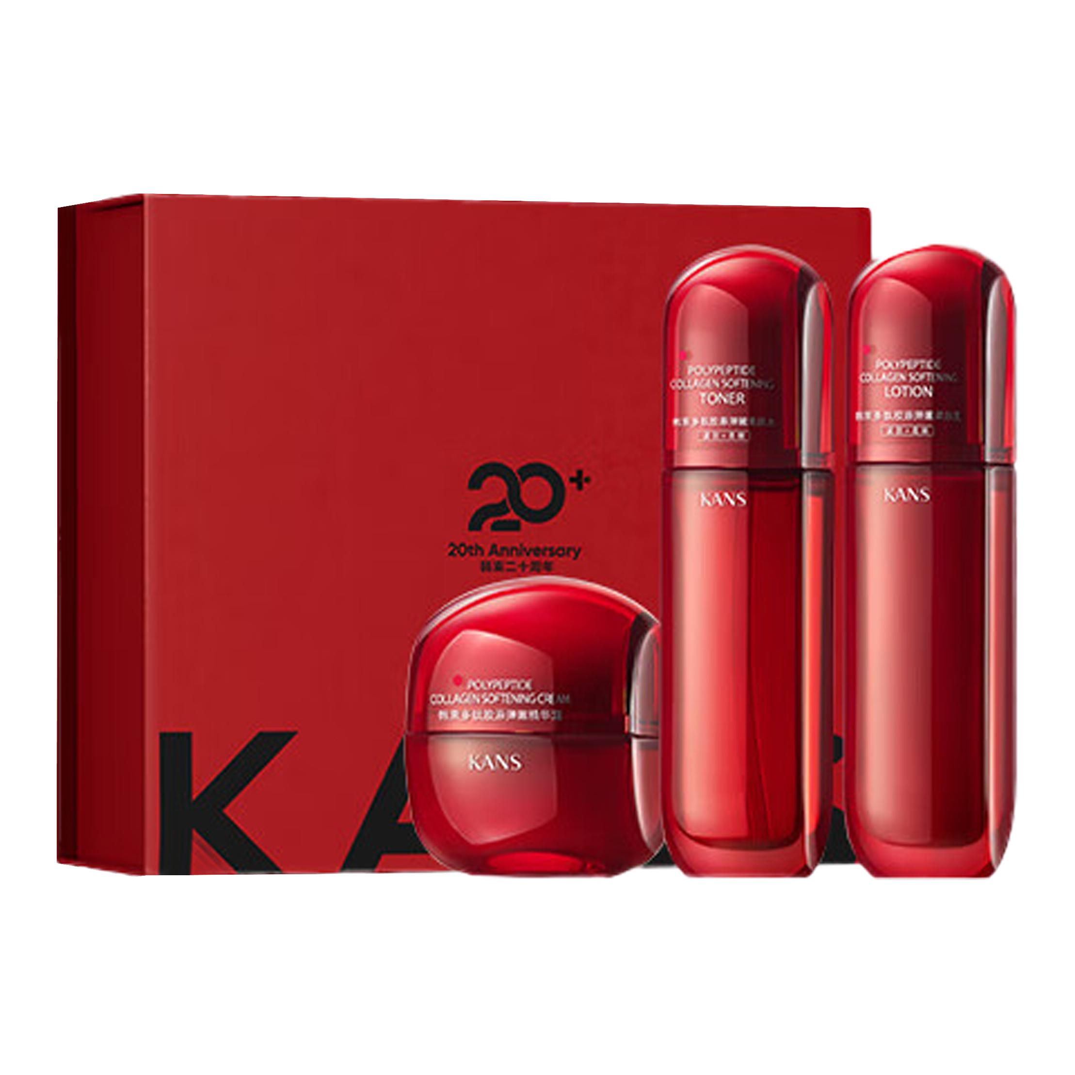 KANS Red Waist Water & Cream Skincare Sets Tightening, Moisturizing, And Hydrating Water 100ml + Milk 100ml + Cream 50g
KANS Red Waist Water & Cream Skincare Sets Tightening, Moisturizing, And Hydrating Water 100ml + Milk 100ml + Cream 50g