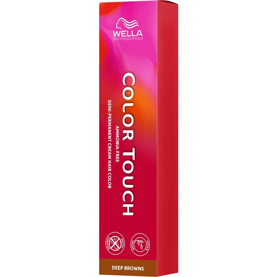 Краска для волос Wella Color Touch Deep Browns, 6/71 Dunkelblond Braun-Asch / 60 ml
Краска для волос Wella Color Touch Deep Browns, 6/71 Dunkelblond Braun-Asch / 60 ml