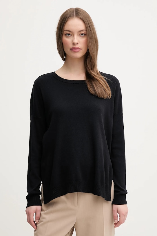 Хлопковый свитер United Colors Of Benetton, черный
Хлопковый свитер United Colors Of Benetton, черный