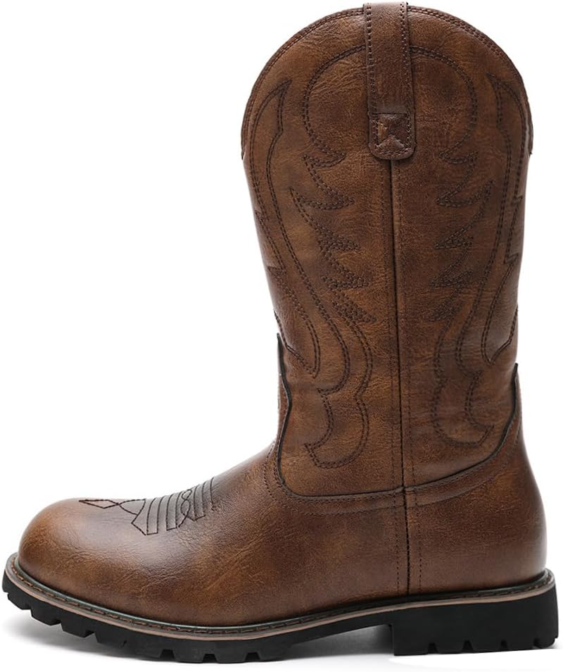 Мужские вестерн-ботинки Qacksv Western - элемент большого дерева, ковбойские ботинки с классической вышивкой, круглый носок, мужские западные ботинки, противоскользящая обувь для активного отдыха, прочные короткие ботинки на все сезоны, коричнев...
Мужские вестерн-ботинки Qacksv Western - элемент большого дерева, ковбойские ботинки с классической вышивкой, круглый носок, мужские западные ботинки, противоскользящая обувь для активного отдыха, прочные короткие ботинки на все сезоны, коричнев...