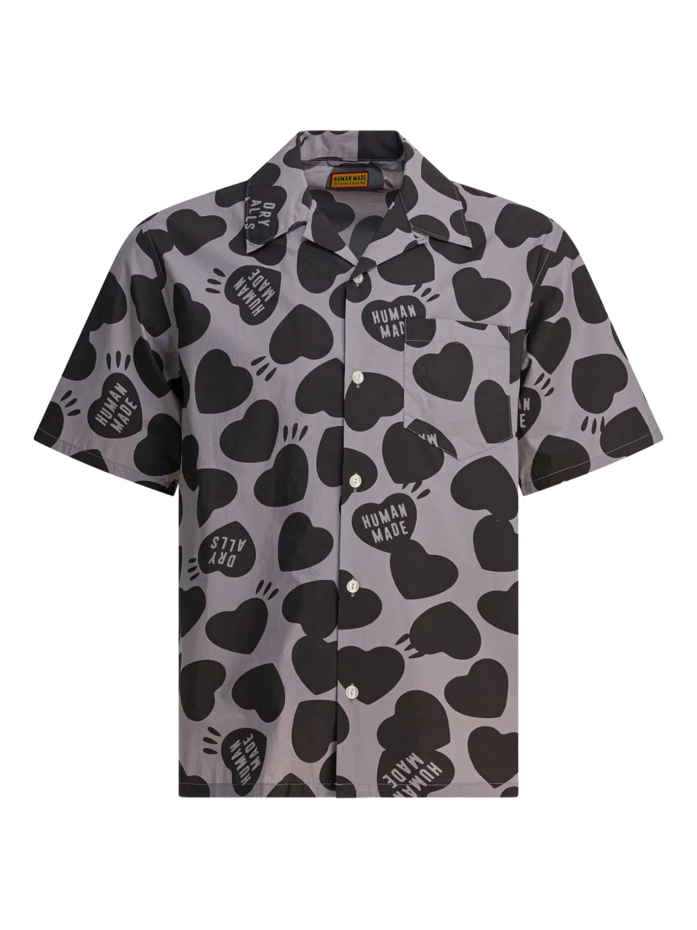 Рубашка с принтом в виде сердца Human Made, серый
Рубашка с принтом в виде сердца Human Made, серый