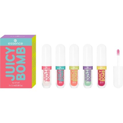 Набор масел для губ Essence Juicy Bomb 01 Уход за губами Многоцветный Без ацетона Веганский Без глютена — упаковка из 5 шт.
Набор масел для губ Essence Juicy Bomb 01 Уход за губами Многоцветный Без ацетона Веганский Без глютена — упаковка из 5 шт.
