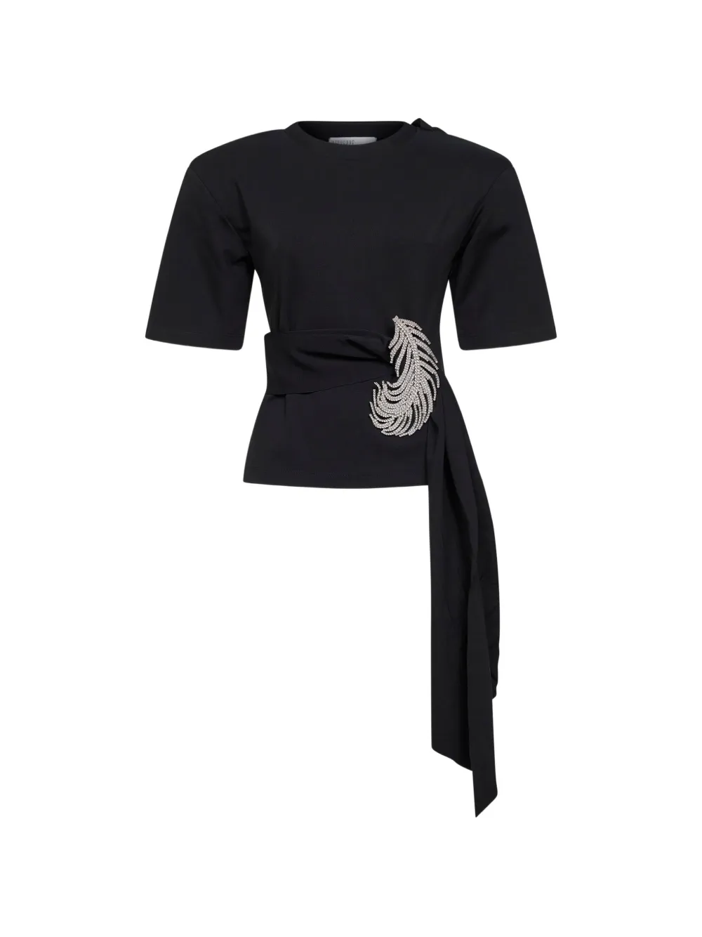 Футболка с перьями Giuseppe Di Morabito, черный
Футболка с перьями Giuseppe Di Morabito, черный