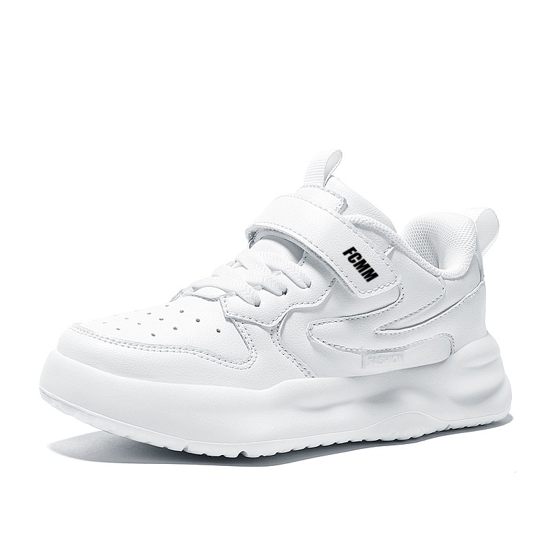 FCMM Нескользящие и дышащие низкие детские кроссовки для повседневной носки, белые
FCMM Нескользящие и дышащие низкие детские кроссовки для повседневной носки, белые