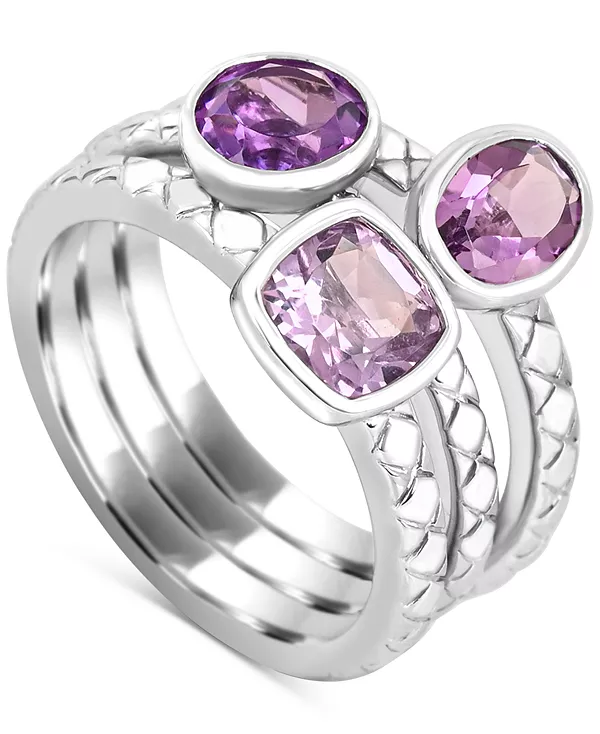 Кольцо из стерлингового серебра с несколькими драгоценными камнями (1-5/8 карата) Macy'S, amethyst
Кольцо из стерлингового серебра с несколькими драгоценными камнями (1-5/8 карата) Macy'S, amethyst