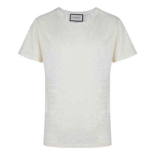 Футболка Men's Gucci Round Neck Cotton Tops Short Sleeve T-Shirt Creamy White, кремовый
Футболка Men's Gucci Round Neck Cotton Tops Short Sleeve T-Shirt Creamy White, кремовый