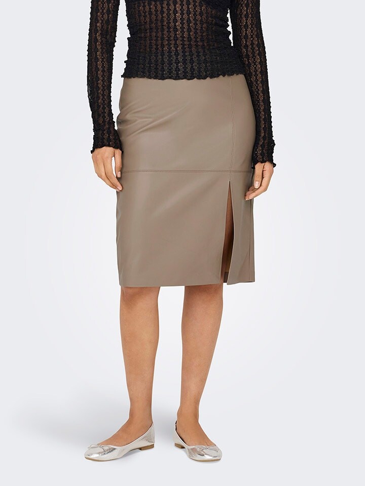 Юбка ONLY Kunstleder, светло-коричневый
Юбка ONLY Kunstleder, светло-коричневый