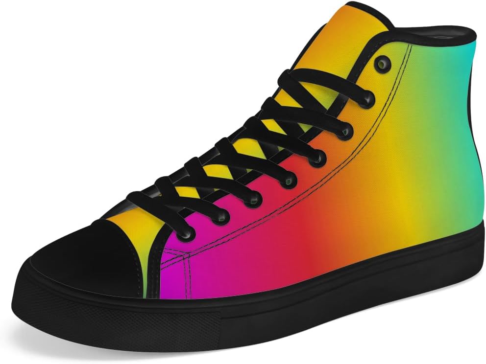 Кроссовки на высокой подошве унисекс с градиентом, женские и мужские, текстильные, с радугой, шнуровкой, повседневные, идеальные подарки для мужчин и женщин Chebing, 618 Multicolor
Кроссовки на высокой подошве унисекс с градиентом, женские и мужские, текстильные, с радугой, шнуровкой, повседневные, идеальные подарки для мужчин и женщин Chebing, 618 Multicolor