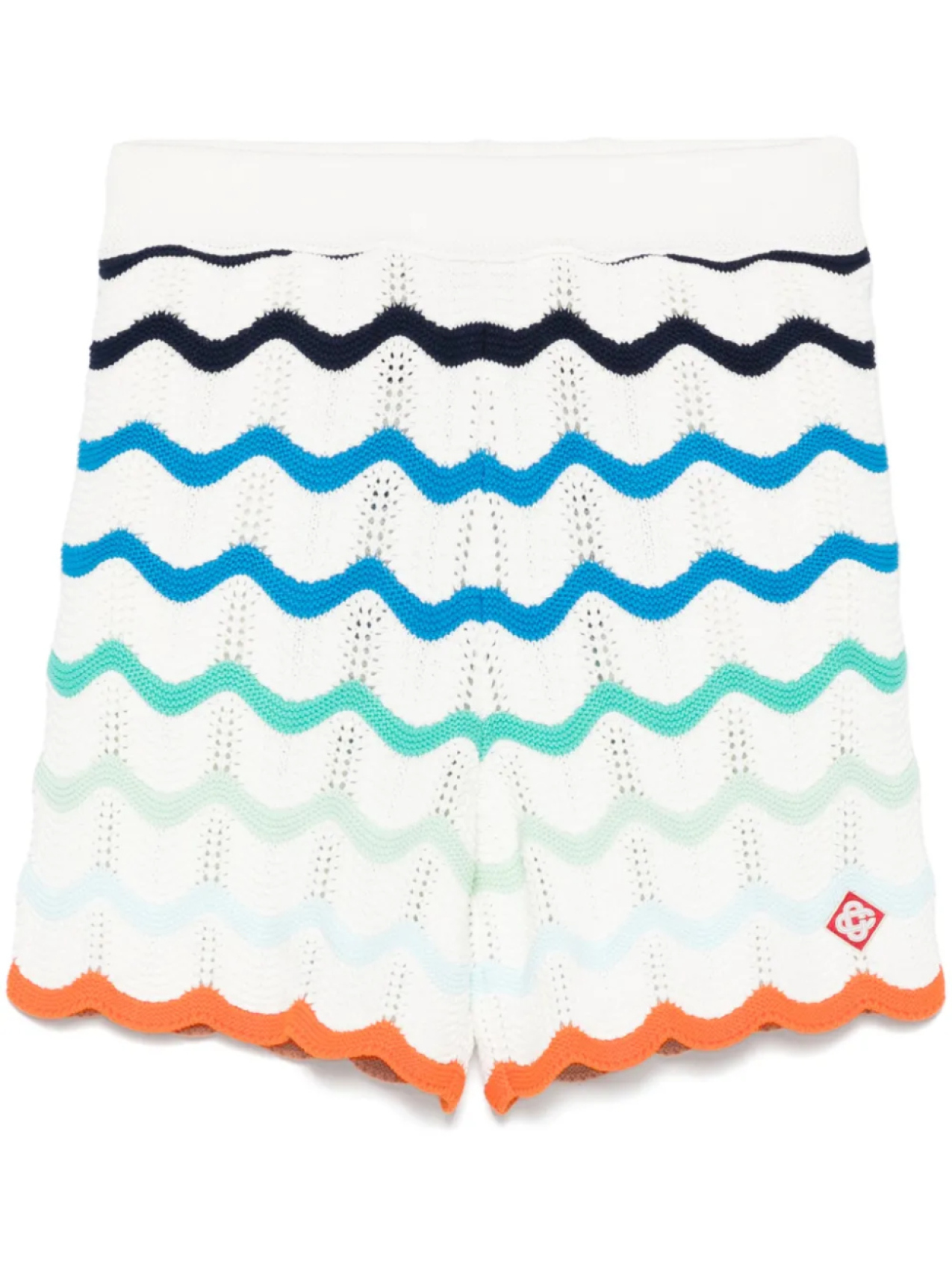 Шорты крючком Casablanca Gradient Wave, белый
Шорты крючком Casablanca Gradient Wave, белый