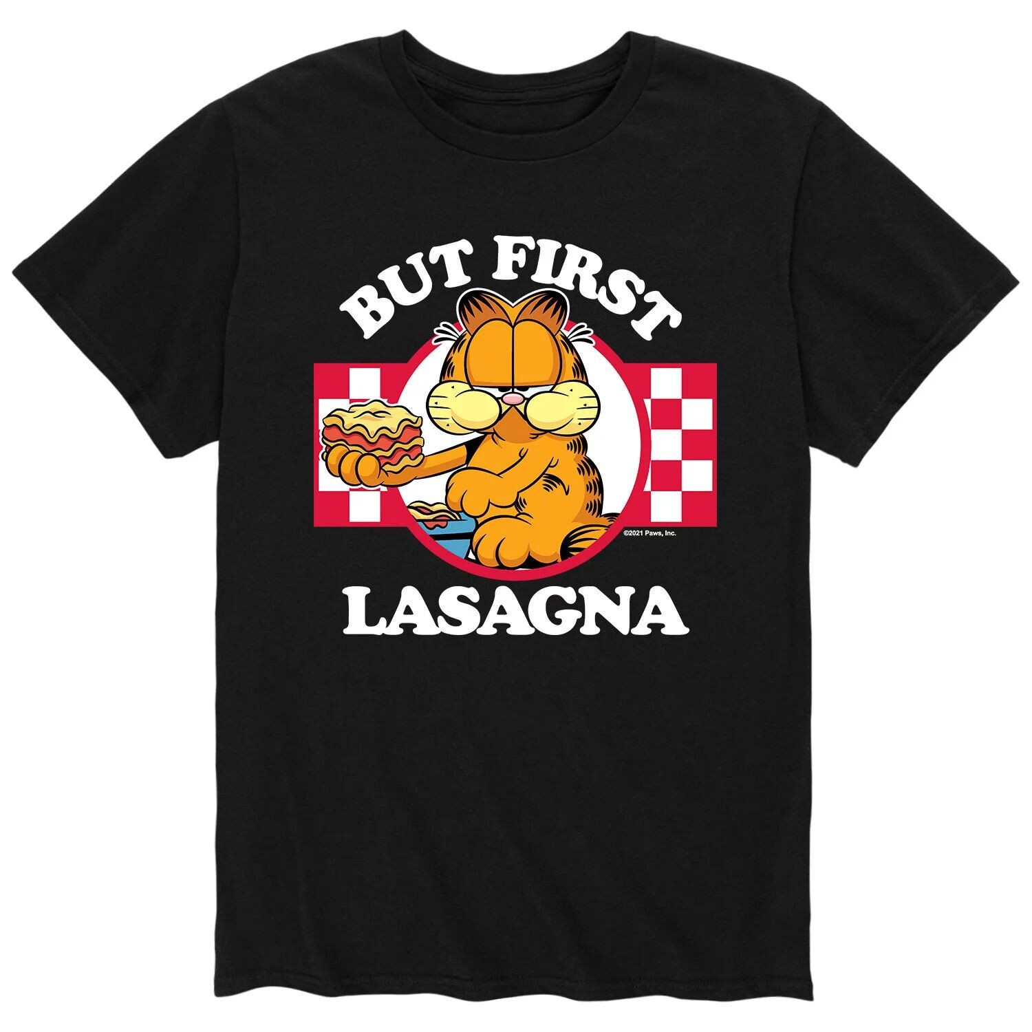 Мужская футболка Garfield But First Lasagna Licensed Character
Мужская футболка Garfield But First Lasagna Licensed Character