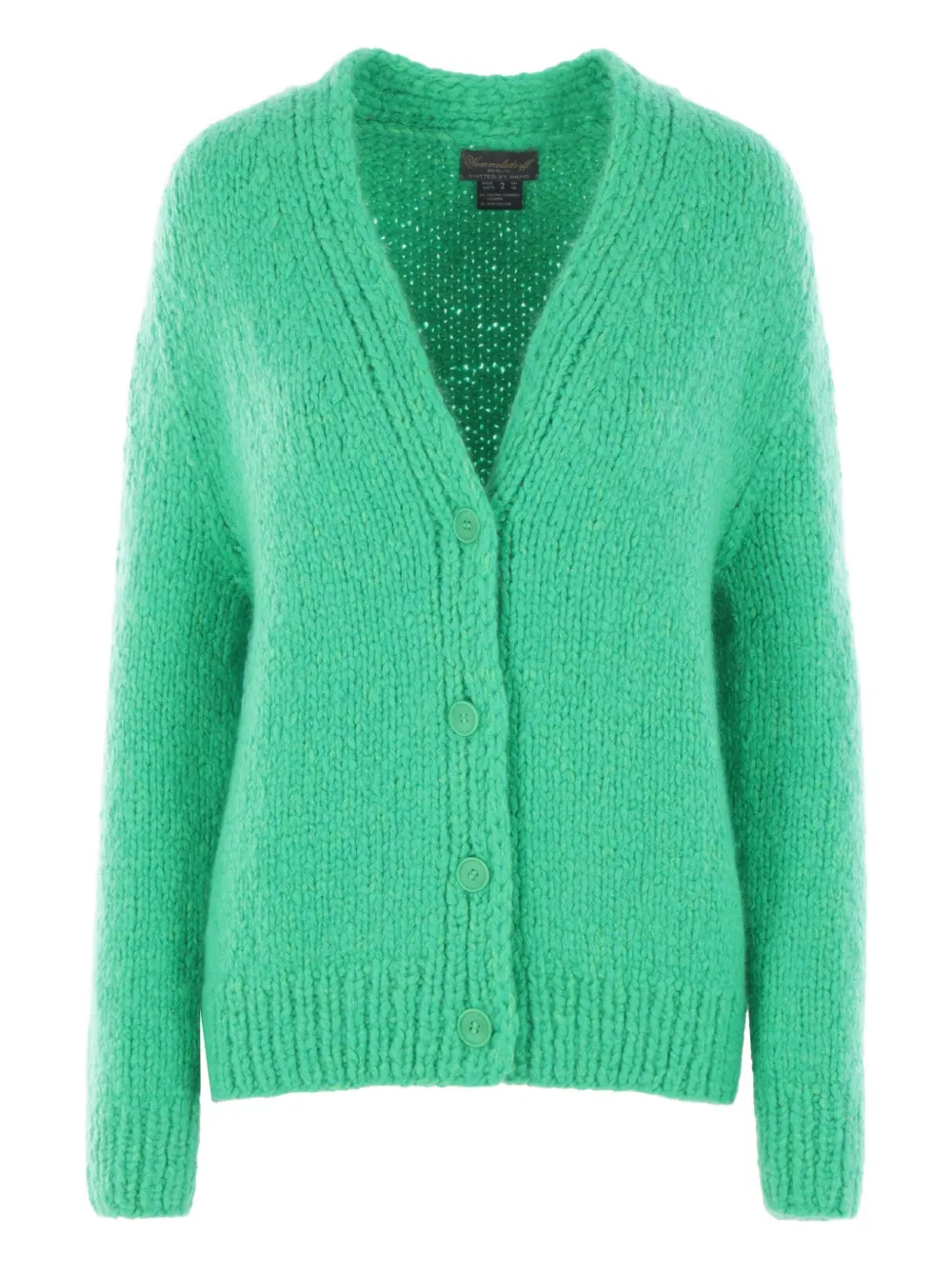 Кардиган с V-образным вырезом и ребристой отделкой WOMMELSDORFF BERLIN, зеленый
Кардиган с V-образным вырезом и ребристой отделкой WOMMELSDORFF BERLIN, зеленый