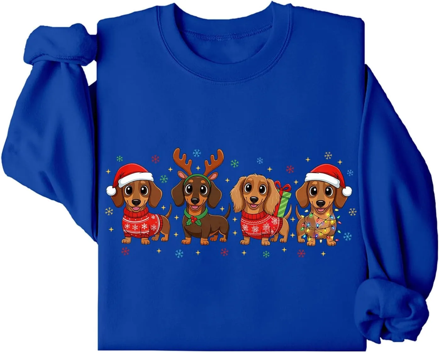 Свитер с таксой на Рождество Yuisi Doxn
Свитер с таксой на Рождество Yuisi Doxn