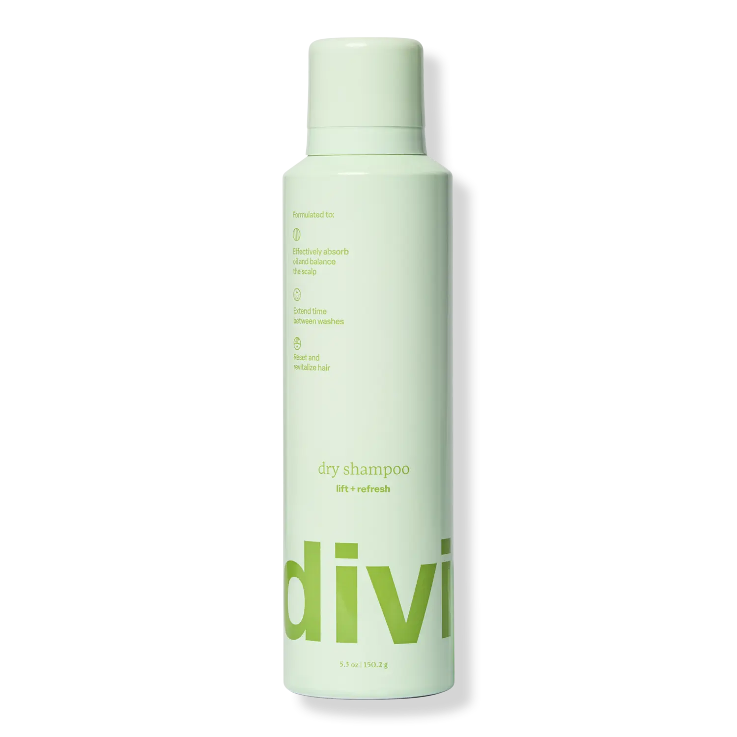Сухой шампунь Divi, 5.3 oz
Сухой шампунь Divi, 5.3 oz