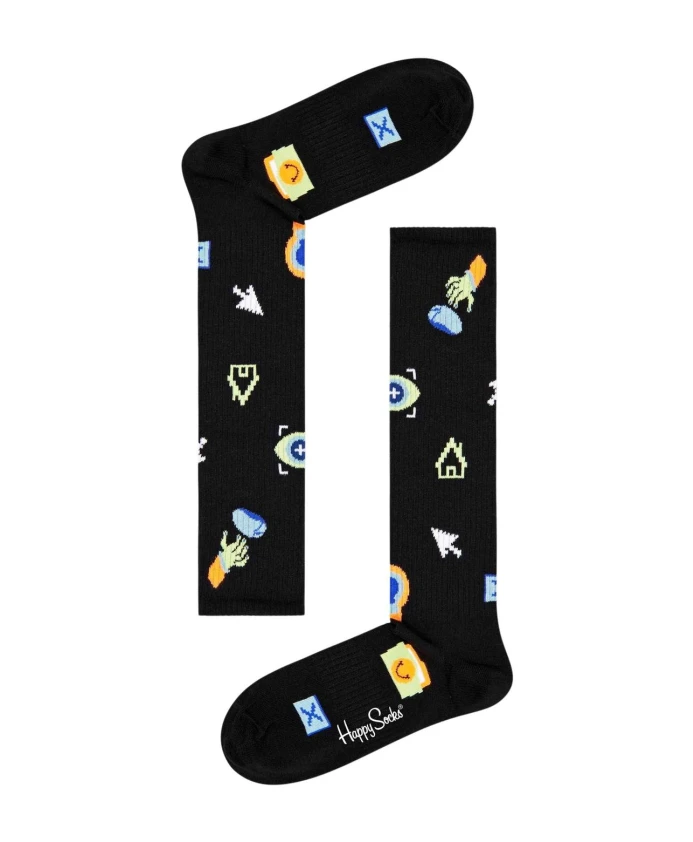 Носки Pixel Crew Happy Socks, черный
Носки Pixel Crew Happy Socks, черный