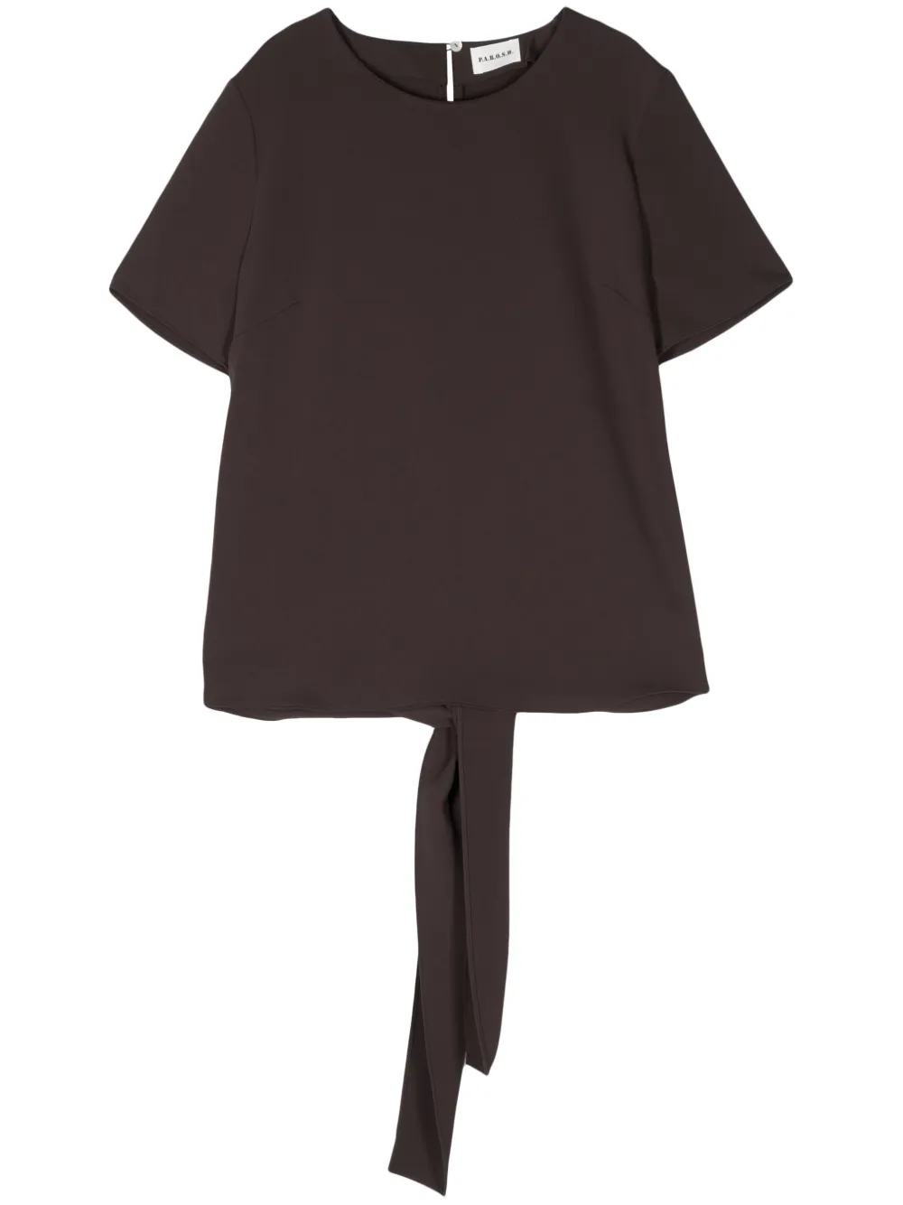 Блузка с завязками P.A.R.O.S.H., коричневый
Блузка с завязками P.A.R.O.S.H., коричневый