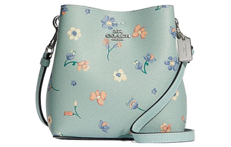 Городская искусственная кожаная сумка-ведро, миниатюрная женская сумка через плечо, наплечная сумка, поясная сумка цвета озёрной аква зелени COACH
Городская искусственная кожаная сумка-ведро, миниатюрная женская сумка через плечо, наплечная сумка, поясная сумка цвета озёрной аква зелени COACH