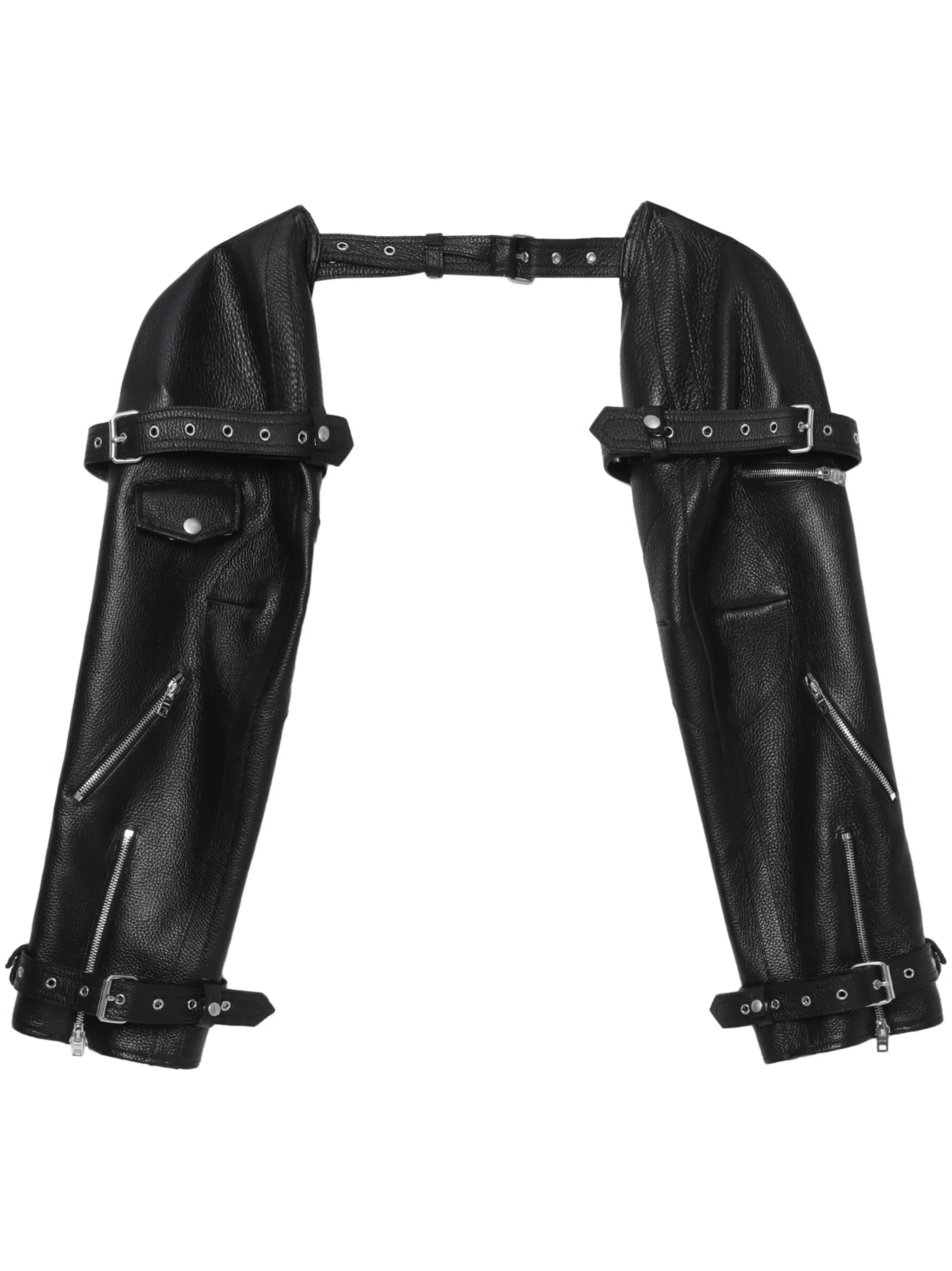 Рукава с пряжками We11Done, черный
Рукава с пряжками We11Done, черный