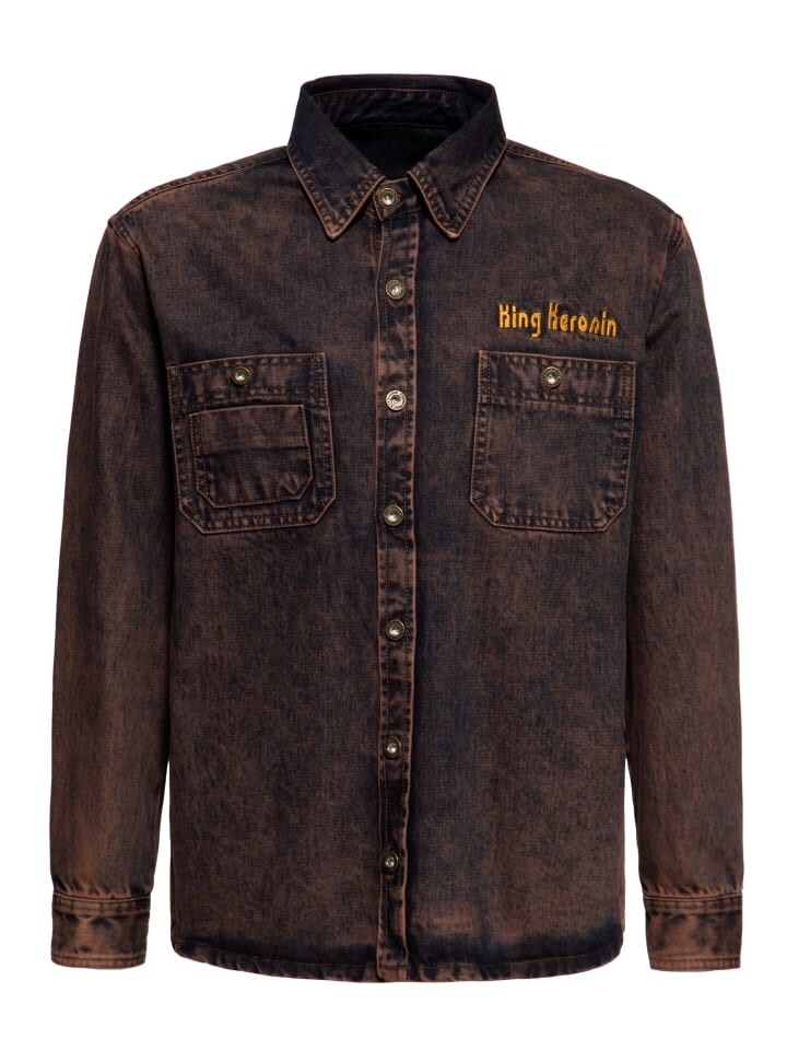 Рубашка King Kerosin, цвет rostbraun
Рубашка King Kerosin, цвет rostbraun