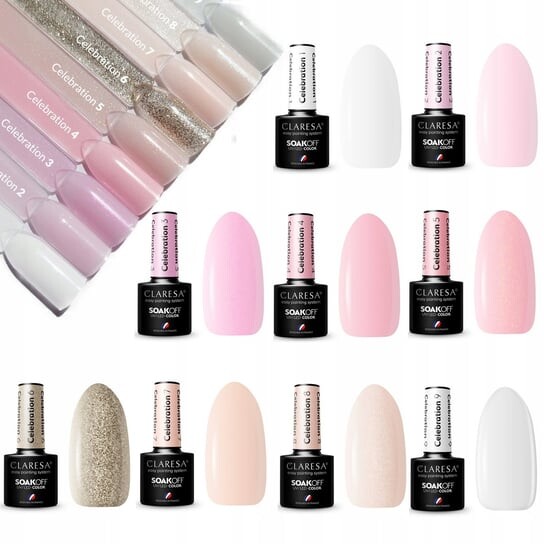 Полный набор гибридной коллекции, 9 предметов. Claresa Celebration
Полный набор гибридной коллекции, 9 предметов. Claresa Celebration