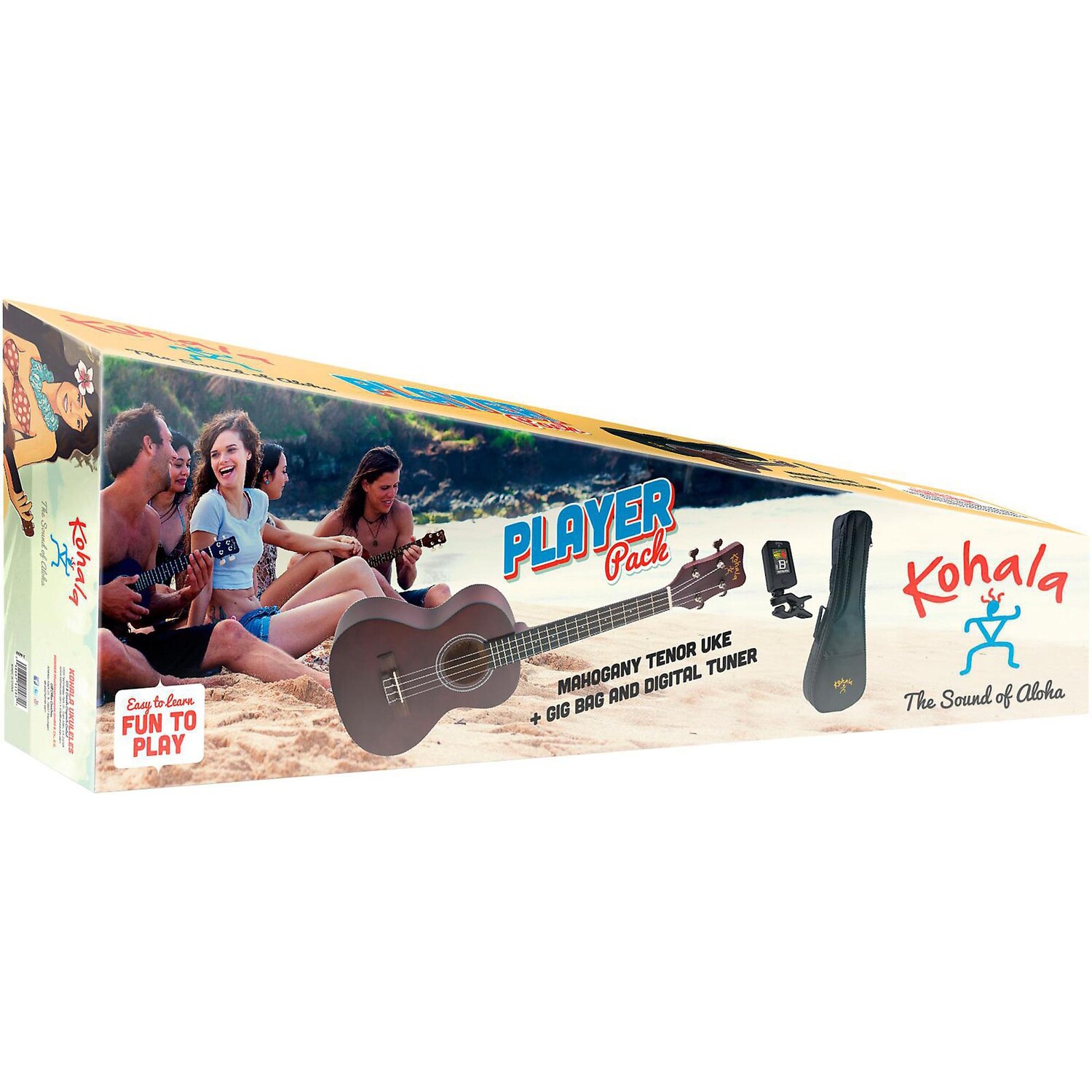 Kohala KPP-T Тенор-Укулеле, Натуральный
Kohala KPP-T Тенор-Укулеле, Натуральный