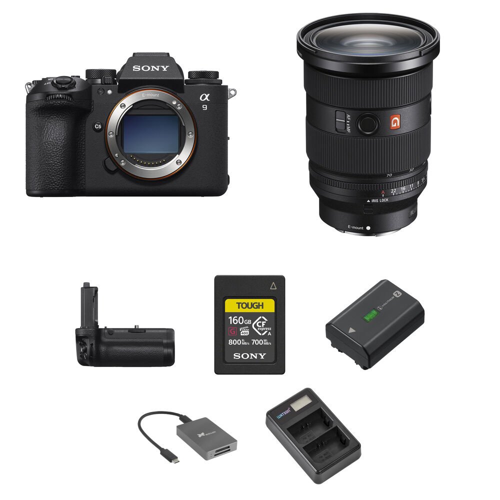 Беззеркальная камера Sony a9 III Mirrorless Camera with 24-70mm f/2.8 II Lens and
Беззеркальная камера Sony a9 III Mirrorless Camera with 24-70mm f/2.8 II Lens and