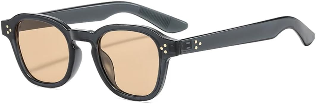 Классические квадратные металлические солнцезащитные очки с декором в виде рисовых зерен для женщин и мужчин, для активного отдыха, вождения, рыбалки, с защитой от УФ-излучения UV400 TVTBBVV, Gray Tea
Классические квадратные металлические солнцезащитные очки с декором в виде рисовых зерен для женщин и мужчин, для активного отдыха, вождения, рыбалки, с защитой от УФ-излучения UV400 TVTBBVV, Gray Tea