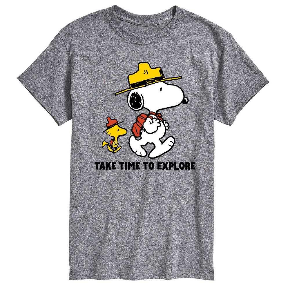Футболка с рисунком Big & Tall Peanuts Beagle Scouts Time To Explore Licensed Character, цвет Heather Gray
Футболка с рисунком Big & Tall Peanuts Beagle Scouts Time To Explore Licensed Character, цвет Heather Gray