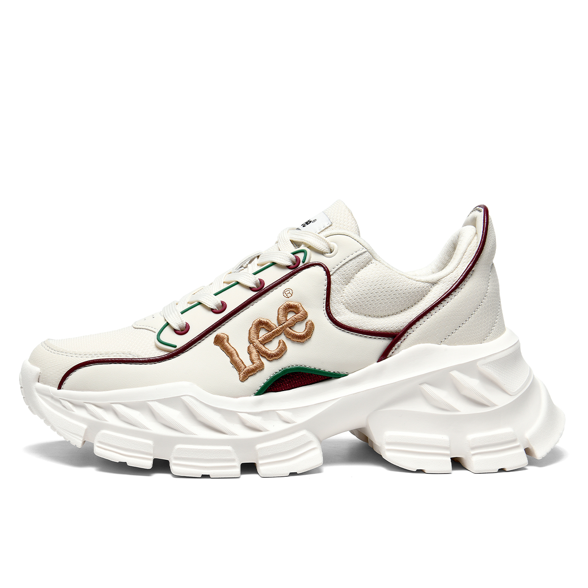 Современные нескользящие низкие кроссовки на массивной подошве для мужчин Lee, Beige
Современные нескользящие низкие кроссовки на массивной подошве для мужчин Lee, Beige