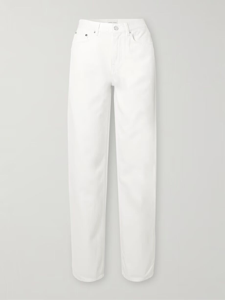 Прямые джинсы Samur из органического материала с высокой посадкой Loulou Studio, слоновая кость
Прямые джинсы Samur из органического материала с высокой посадкой Loulou Studio, слоновая кость