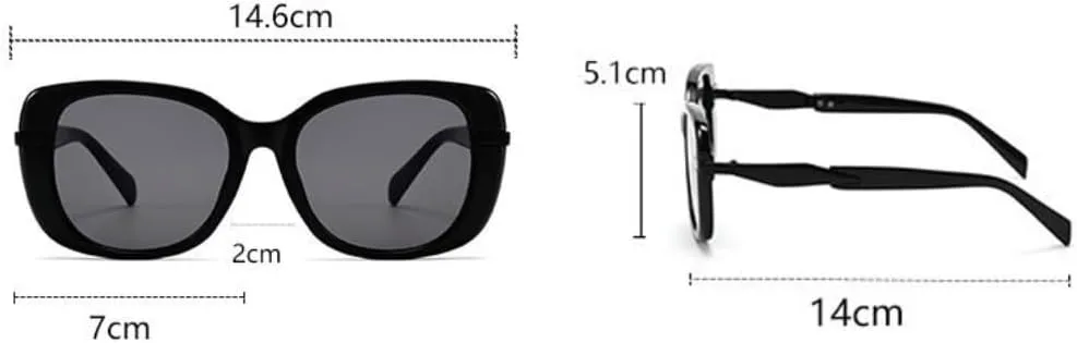 Винтажные солнцезащитные очки для женщин, модные, очень большие, с защитой от УФ-излучения UV400, мужские, в стиле панк, конфетные цвета TKKTLLT, Black-black
Винтажные солнцезащитные очки для женщин, модные, очень большие, с защитой от УФ-излучения UV400, мужские, в стиле панк, конфетные цвета TKKTLLT, Black-black