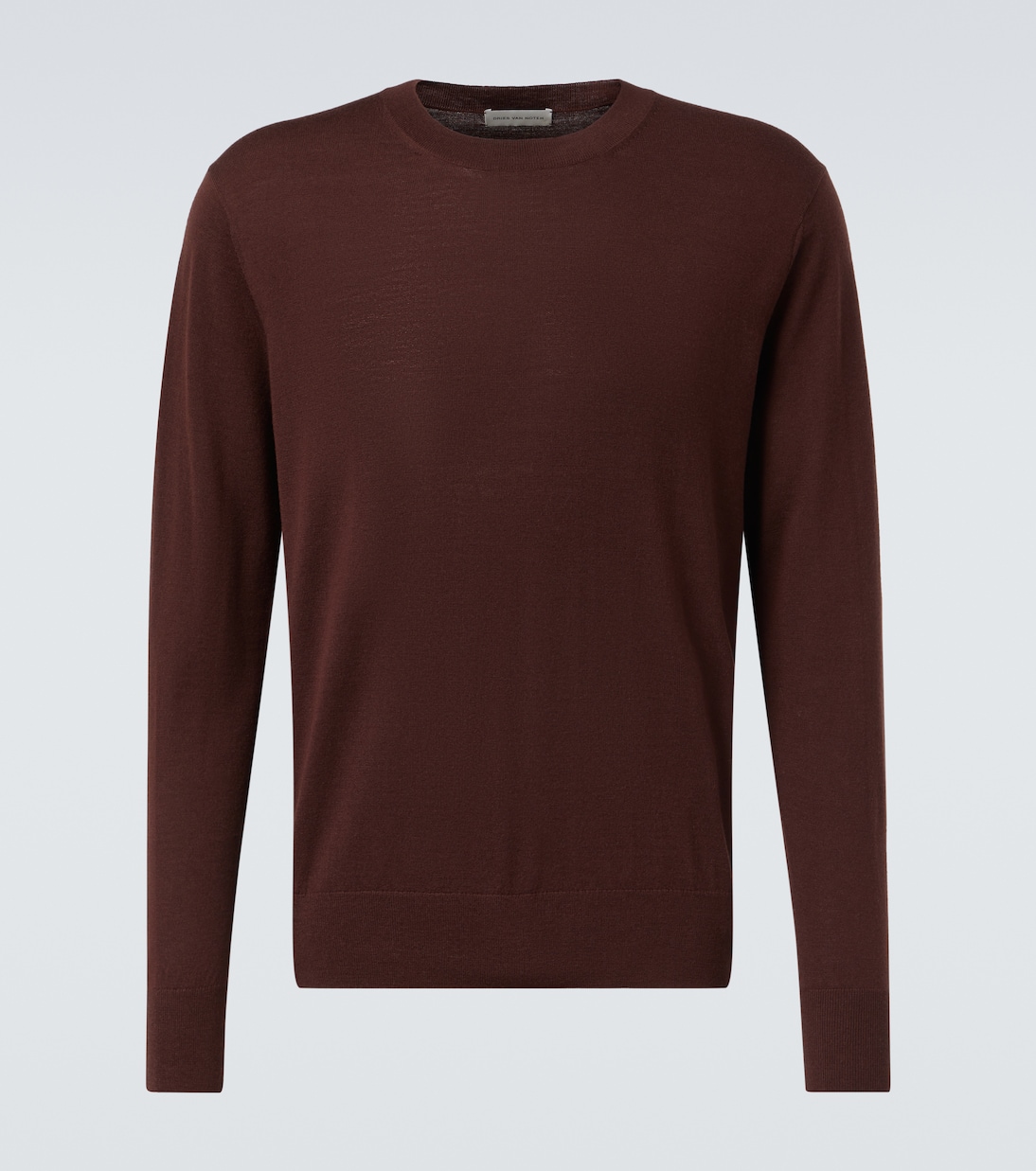 Шерстяной свитер Dries Van Noten, коричневый
Шерстяной свитер Dries Van Noten, коричневый