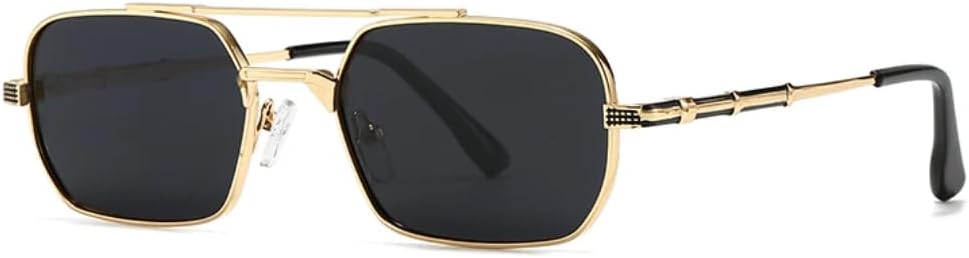 Солнцезащитные очки с защитой UV400 | Двойная перемычка, металлические шарниры, цветные линзы | Для женщин и мужчин, для занятий спортом на открытом воздухе и вождения DSVIGF, Gold
Солнцезащитные очки с защитой UV400 | Двойная перемычка, металлические шарниры, цветные линзы | Для женщин и мужчин, для занятий спортом на открытом воздухе и вождения DSVIGF, Gold