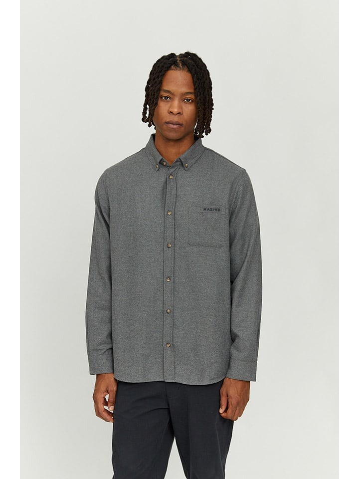 Рубашка MAZINE Hemd Yarm, серый
Рубашка MAZINE Hemd Yarm, серый