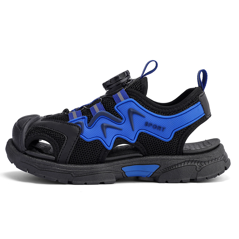 Детские сандалии с нескользящей подошвой и износостойким верхом Kung Fu partners, черный/синий
Детские сандалии с нескользящей подошвой и износостойким верхом Kung Fu partners, черный/синий