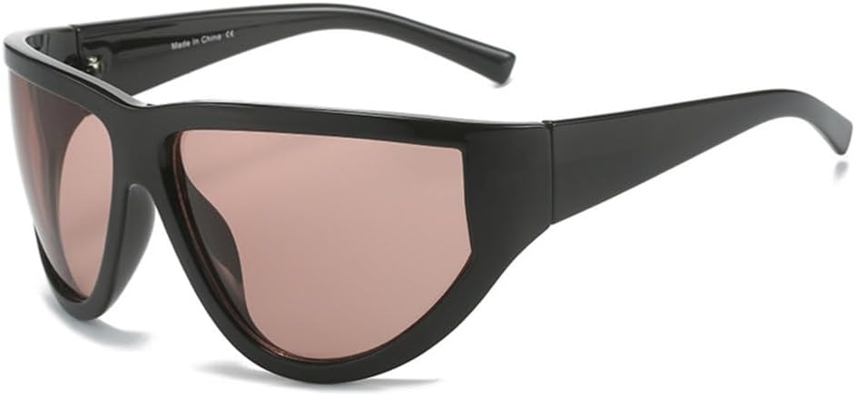 Спортивные солнцезащитные очки для женщин, уникальные большие панк-очки, мужские модные солнцезащитные очки в стиле хип-хоп, очки с защитой от УФ-излучения UV400 MTZJH, Black Tea
Спортивные солнцезащитные очки для женщин, уникальные большие панк-очки, мужские модные солнцезащитные очки в стиле хип-хоп, очки с защитой от УФ-излучения UV400 MTZJH, Black Tea