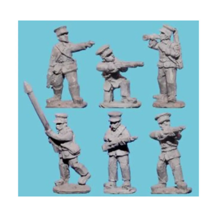 Мексиканская регулярная спешенная кавалерия с командованием, American Experience - Uprising in Mexico (15mm) (Blue Moon)
Мексиканская регулярная спешенная кавалерия с командованием, American Experience - Uprising in Mexico (15mm) (Blue Moon)