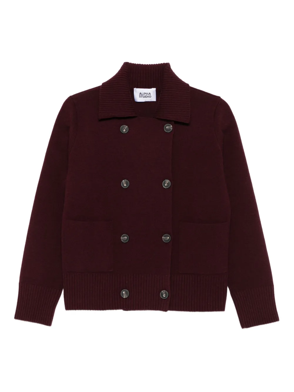 Двубортный кардиган ALPHA STUDIO, красный
Двубортный кардиган ALPHA STUDIO, красный