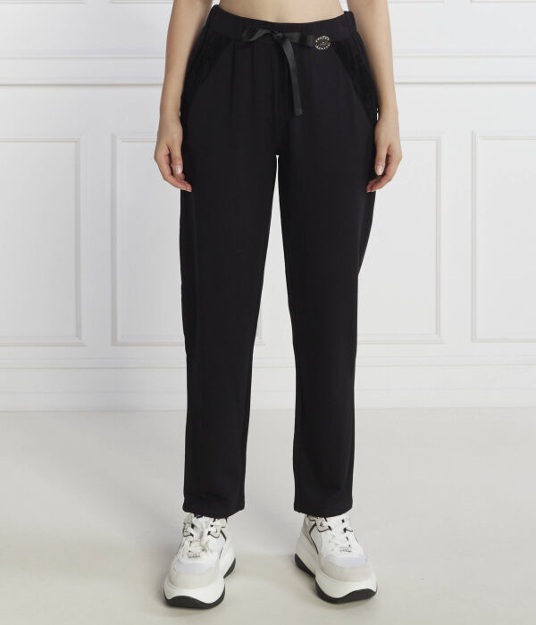 Спортивные штаны женские Liu Jo Rose на кулиске, черный
Спортивные штаны женские Liu Jo Rose на кулиске, черный