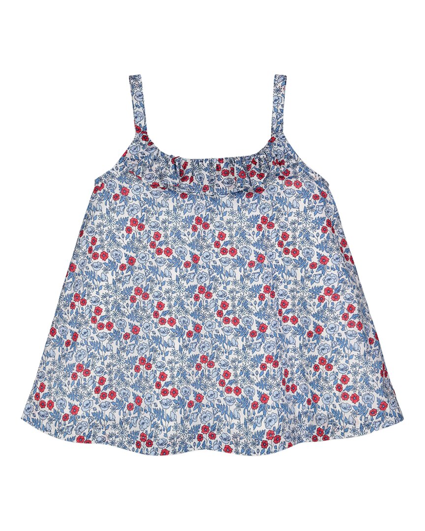 Hope & Henry Майка с рюшами, синий
Hope & Henry Майка с рюшами, синий