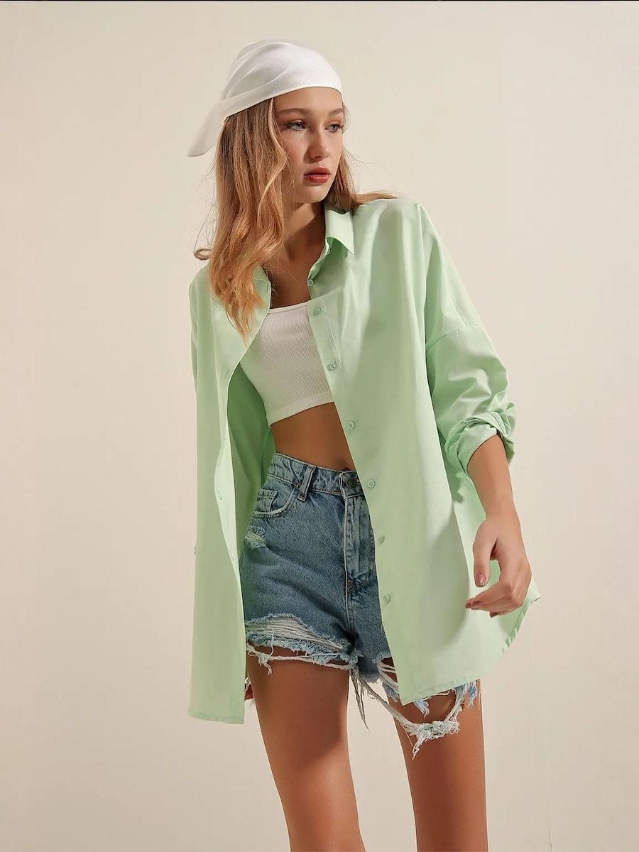 Блуза Bigdart, светло-зеленый
Блуза Bigdart, светло-зеленый