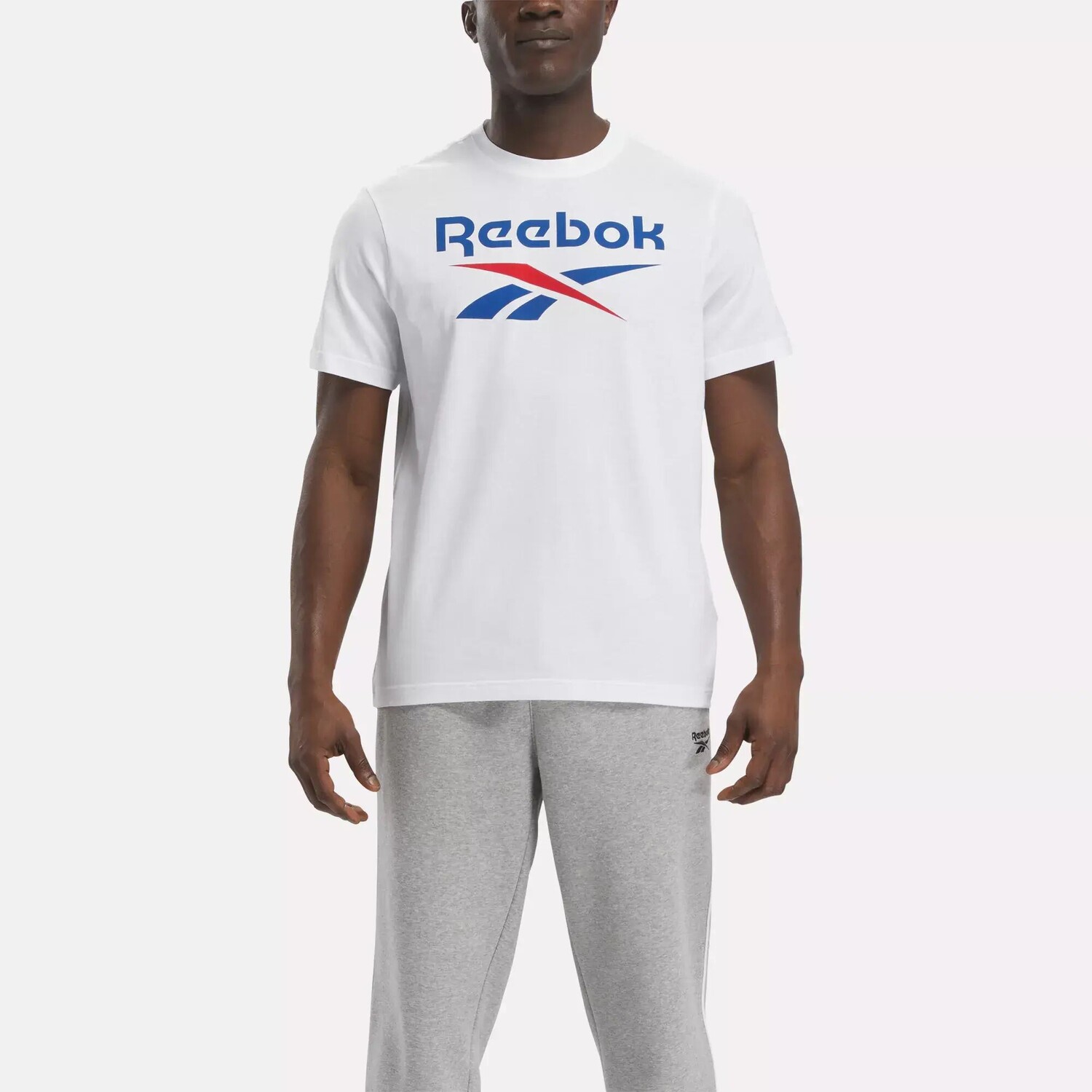 Футболка с большим сложенным логотипом Identity Reebok, белый
Футболка с большим сложенным логотипом Identity Reebok, белый