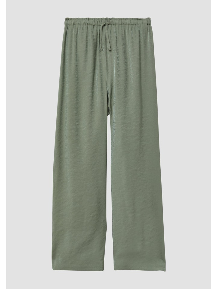 Тканевые брюки s.Oliver, оливковый 
Тканевые брюки s.Oliver, оливковый