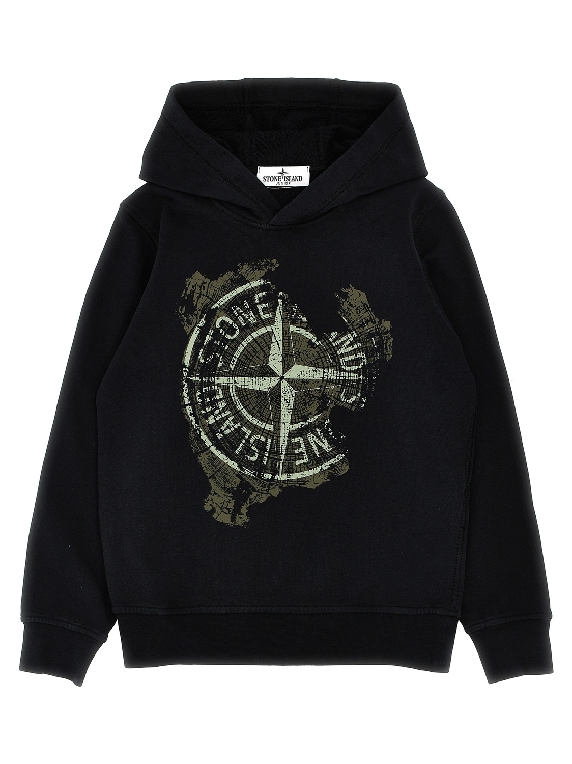 Толстовка с принтом Stone Island Junior, черный
Толстовка с принтом Stone Island Junior, черный
