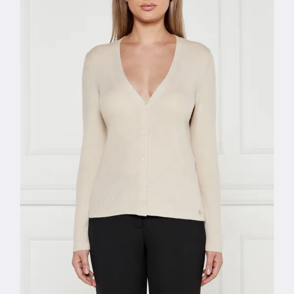 Шерстяной кардиган Marc Cain, бежевый
Шерстяной кардиган Marc Cain, бежевый