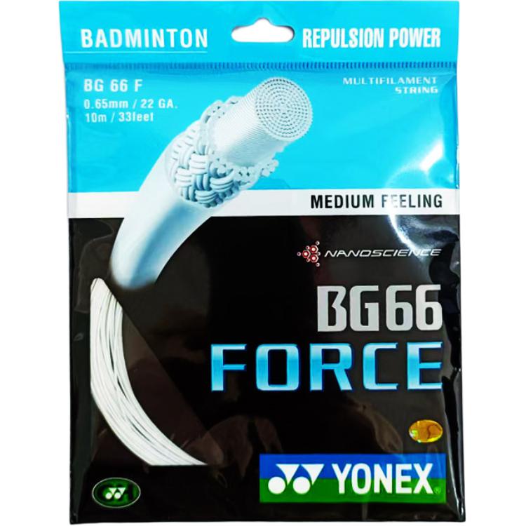 Струны для бадминтонной ракетки BG66F 1 011 высокомолекулярный нейлон для улицы унисекс 0,65 м YONEX
Струны для бадминтонной ракетки BG66F 1 011 высокомолекулярный нейлон для улицы унисекс 0,65 м YONEX