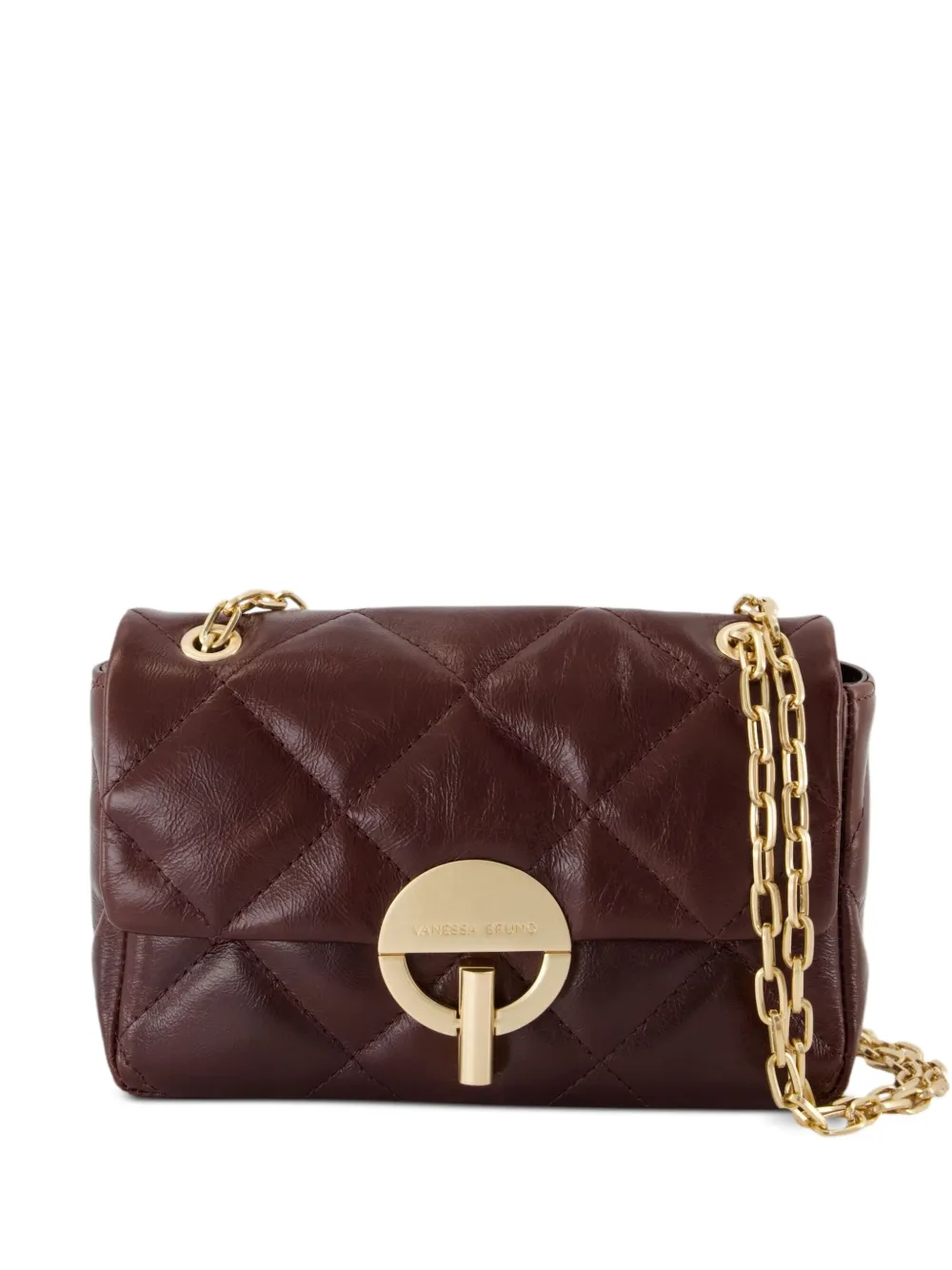 Стеганая сумка через плечо Moon с ремнем-цепочкой Vanessa Bruno, коричневый
Стеганая сумка через плечо Moon с ремнем-цепочкой Vanessa Bruno, коричневый