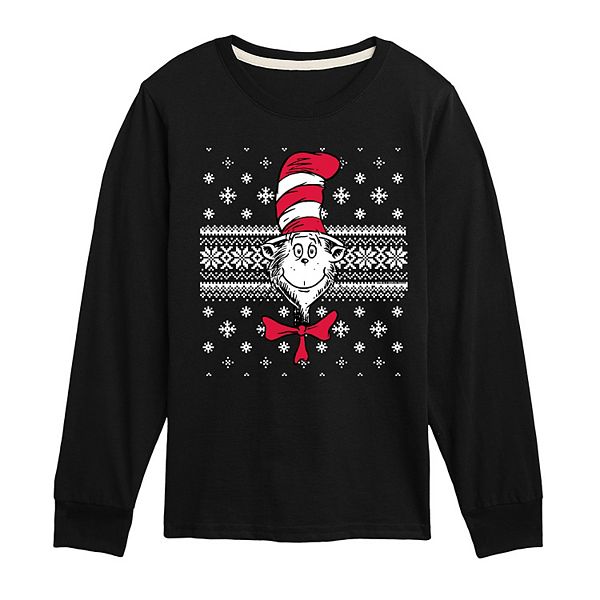 Детская толстовка с длинным рукавом The Cat in the Hat Dr. Seuss, Black
Детская толстовка с длинным рукавом The Cat in the Hat Dr. Seuss, Black